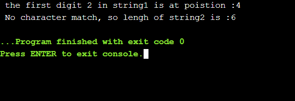 string function