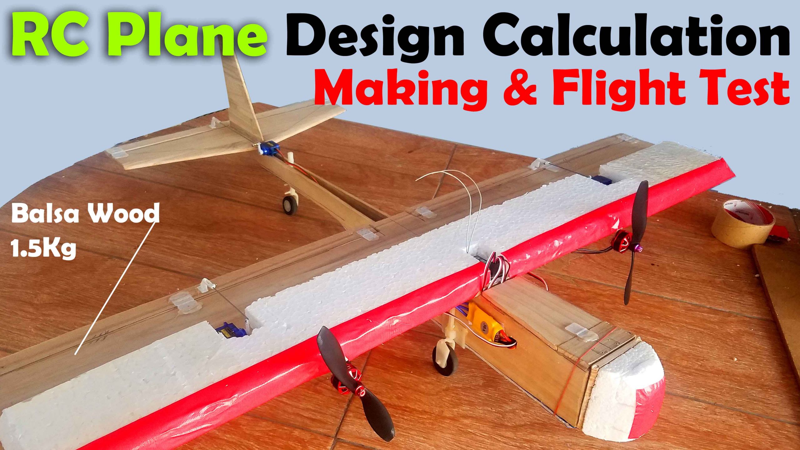 RC Plane Designing