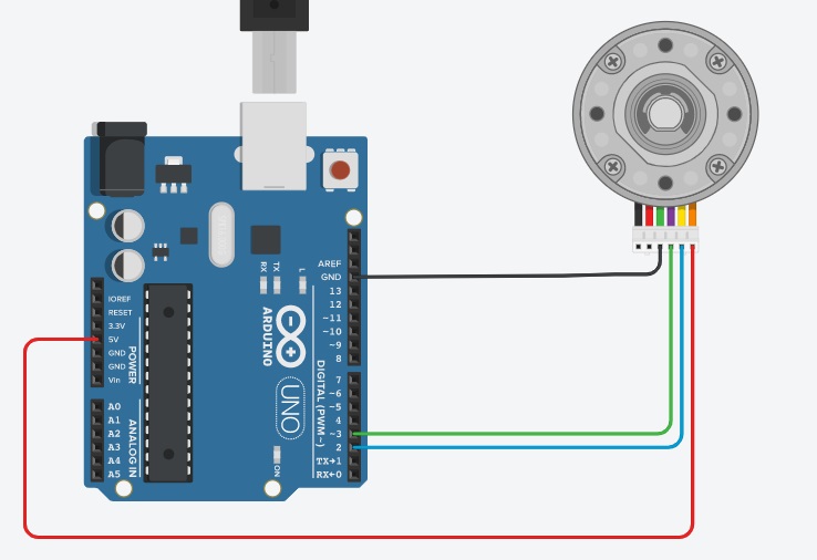 Arduino DC Motor Speed Encoder, Arduino DC Motor