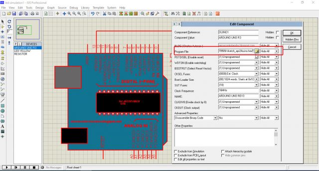 Arduino Proteus