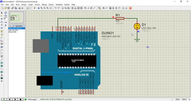 Arduino Proteus