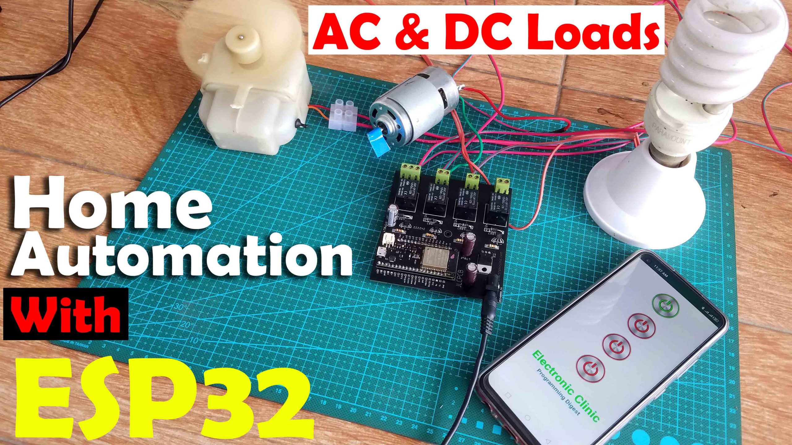 home automation esp32