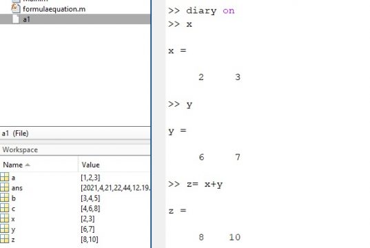 Matlab Basic Commands