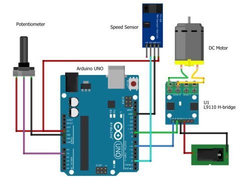 LM393 speed sensor