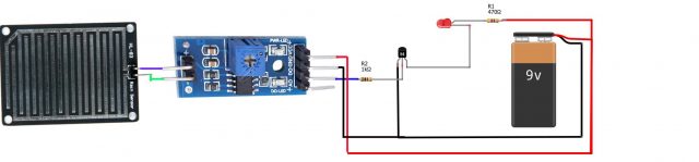 rain drop sensor