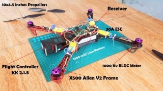 How to make a Quadcopter Drone using KK 2.1.5 Flight controller