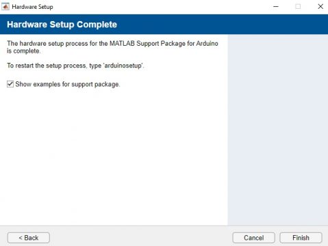 Matlab interfacing with Arduino