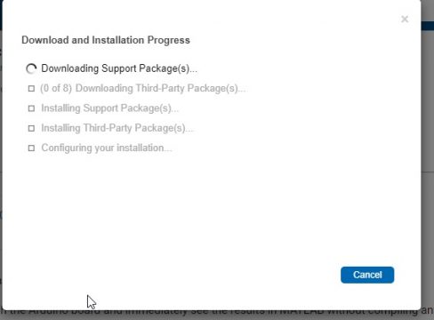 Matlab interfacing with Arduino