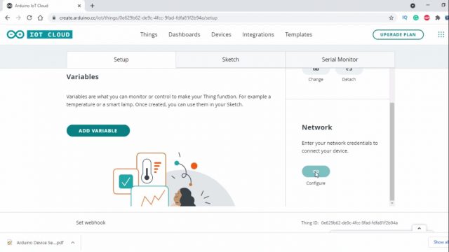 Arduino IoT Cloud