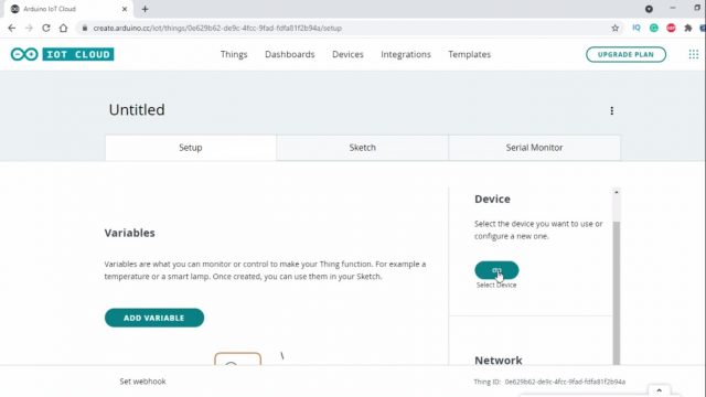 Arduino IoT Cloud