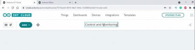 Arduino IoT Cloud