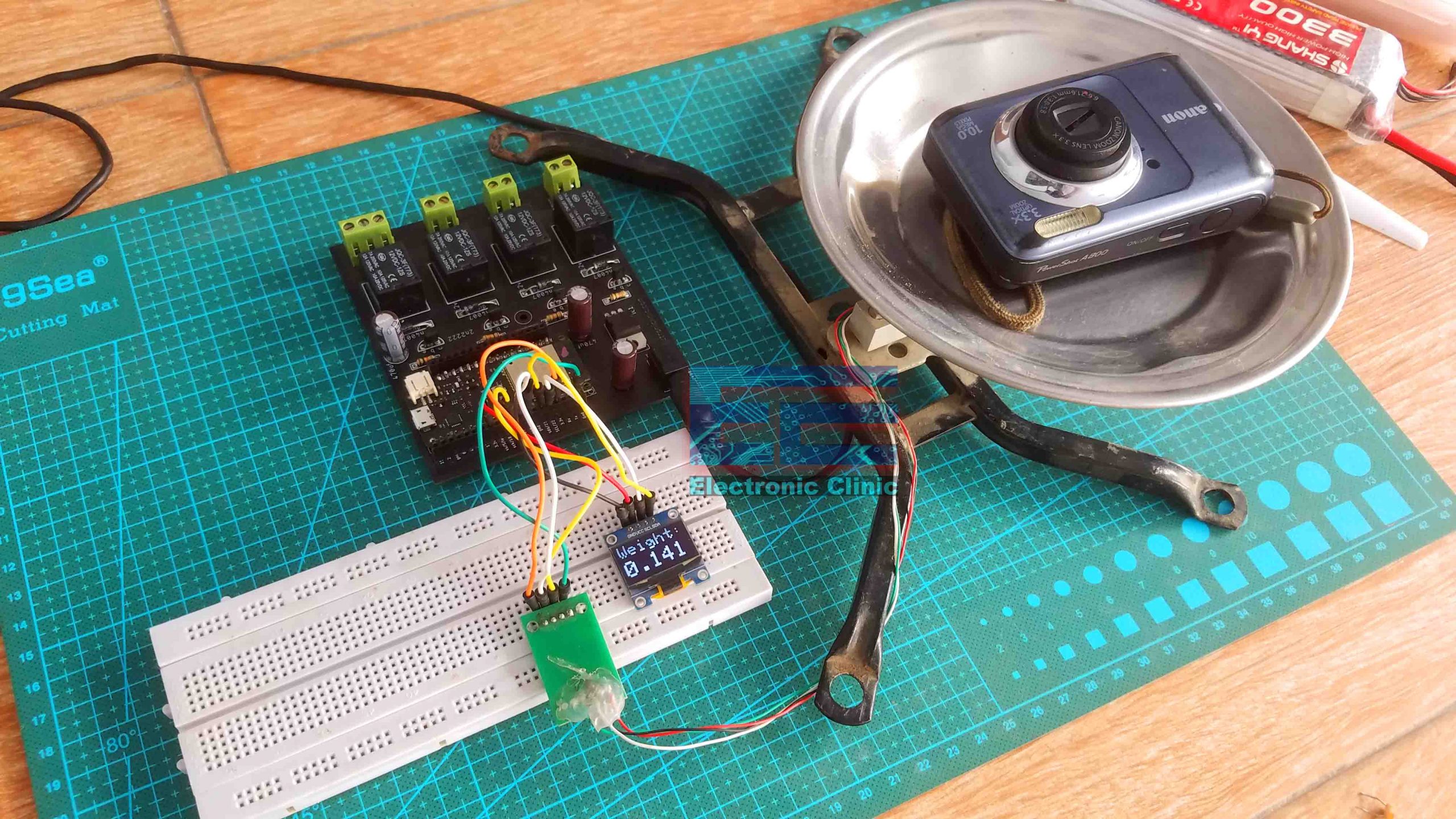 Auto Calibrate Hx711 Scale With Known Weight