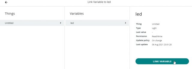 Arduino IoT Cloud ESP32