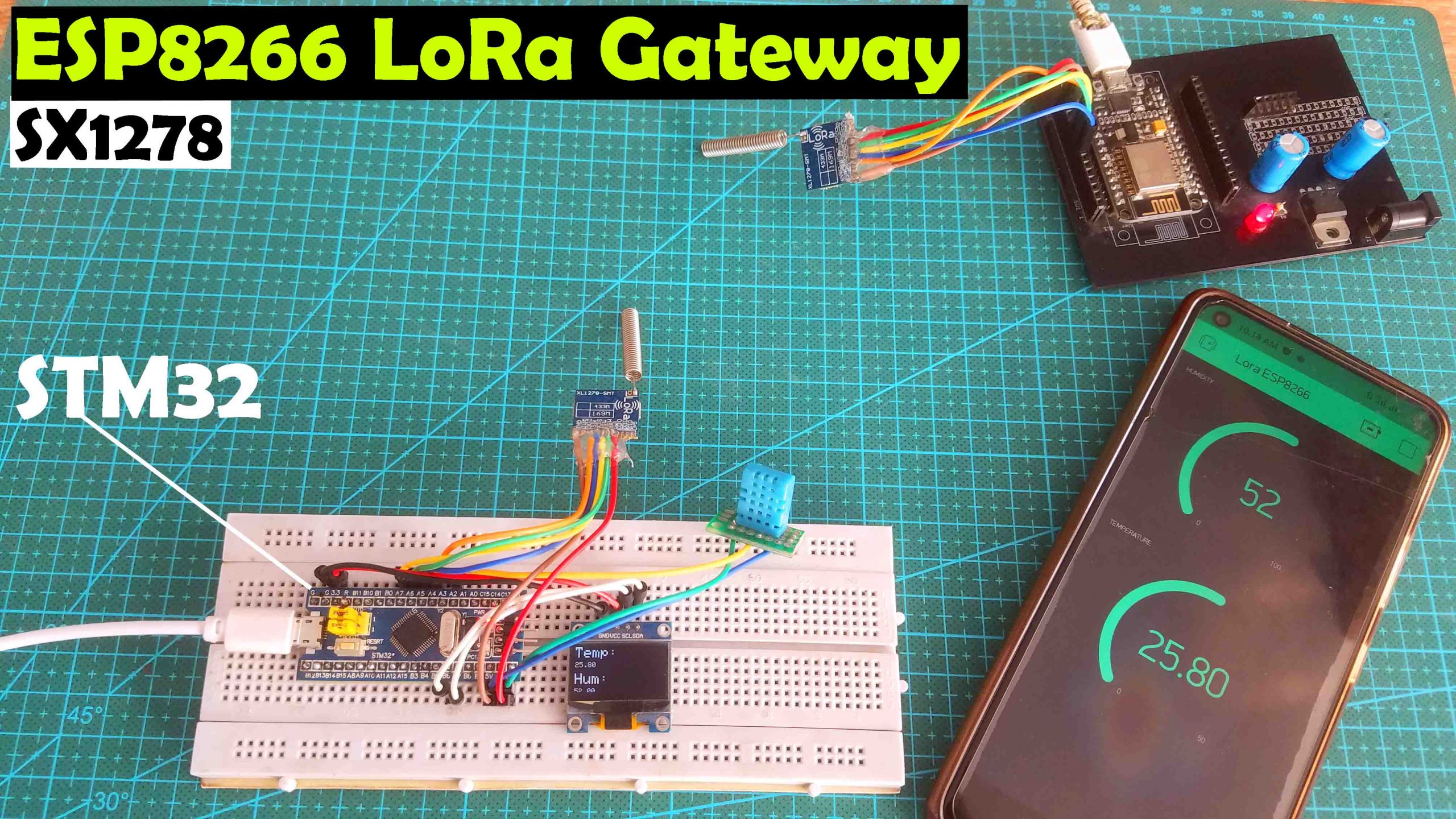 ESP8266 Lora Gateway