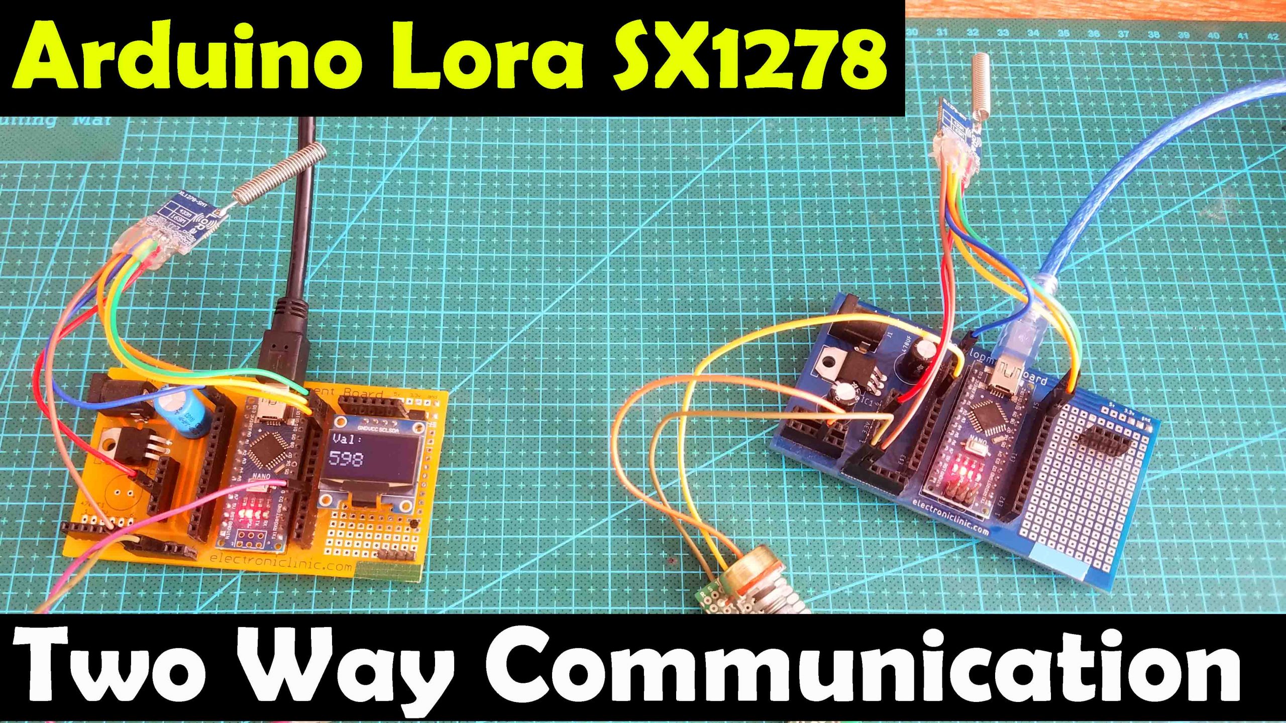 Arduino SX1278 Lora