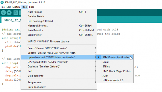 stm32 bootloader