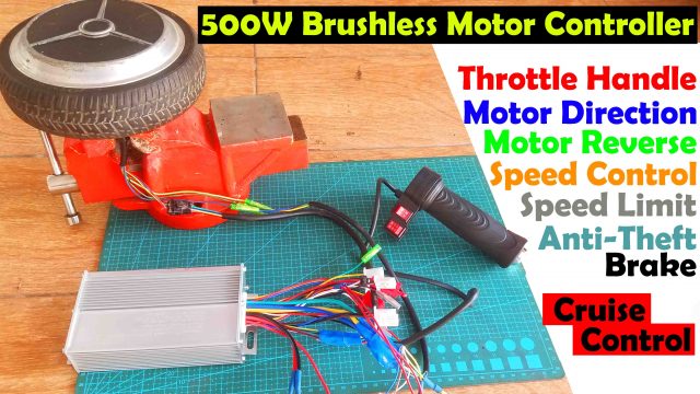 500w motor speed