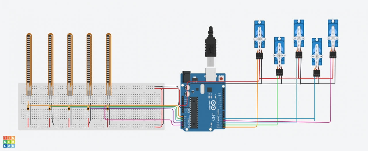 Arduino bionic arm