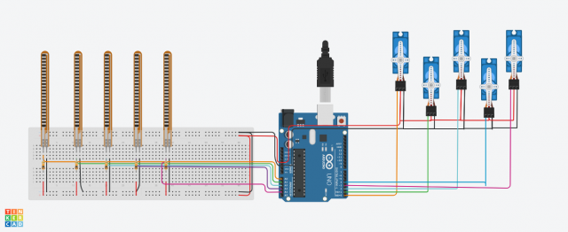 Arduino bionic arm