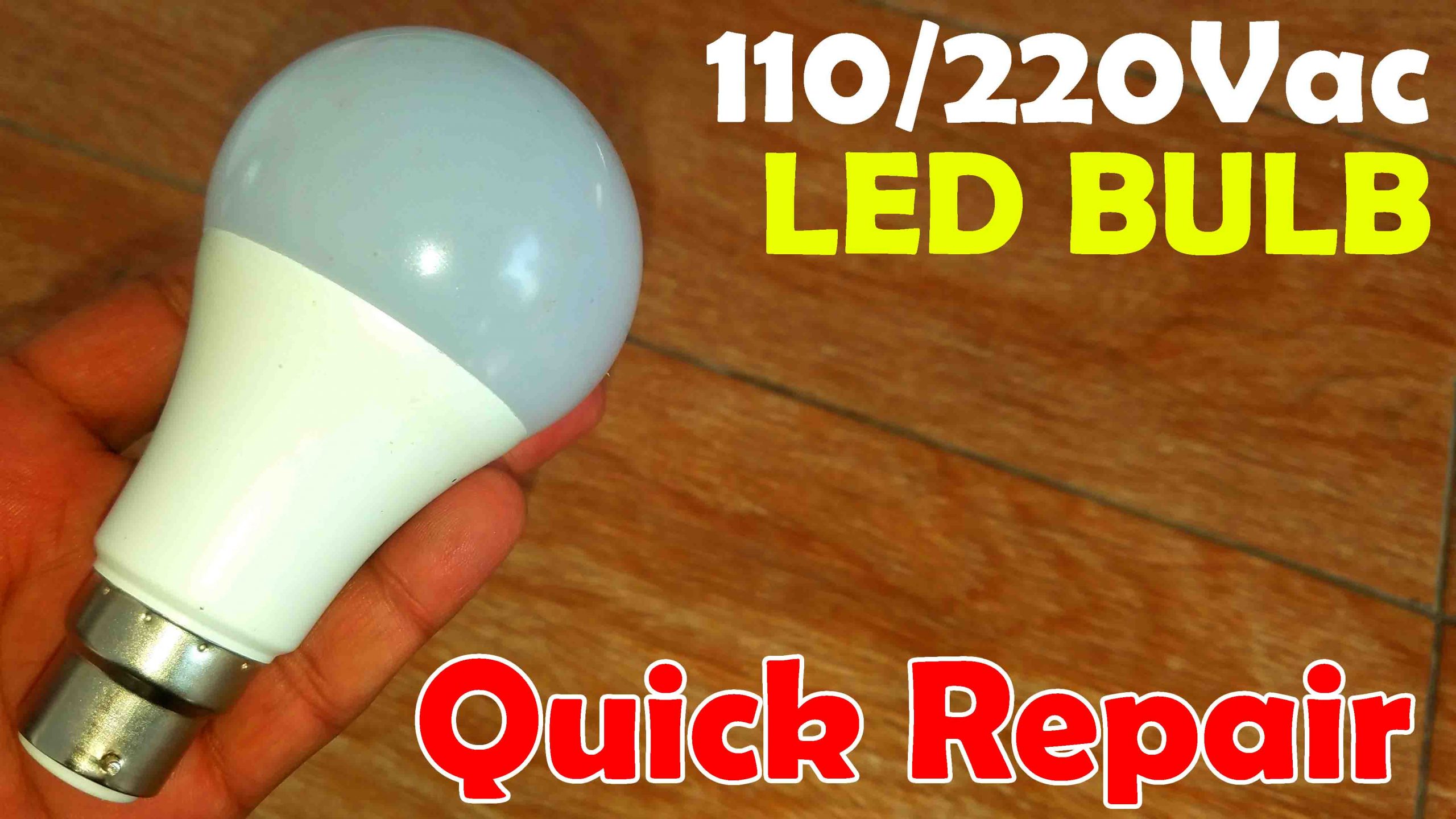repair led bulb