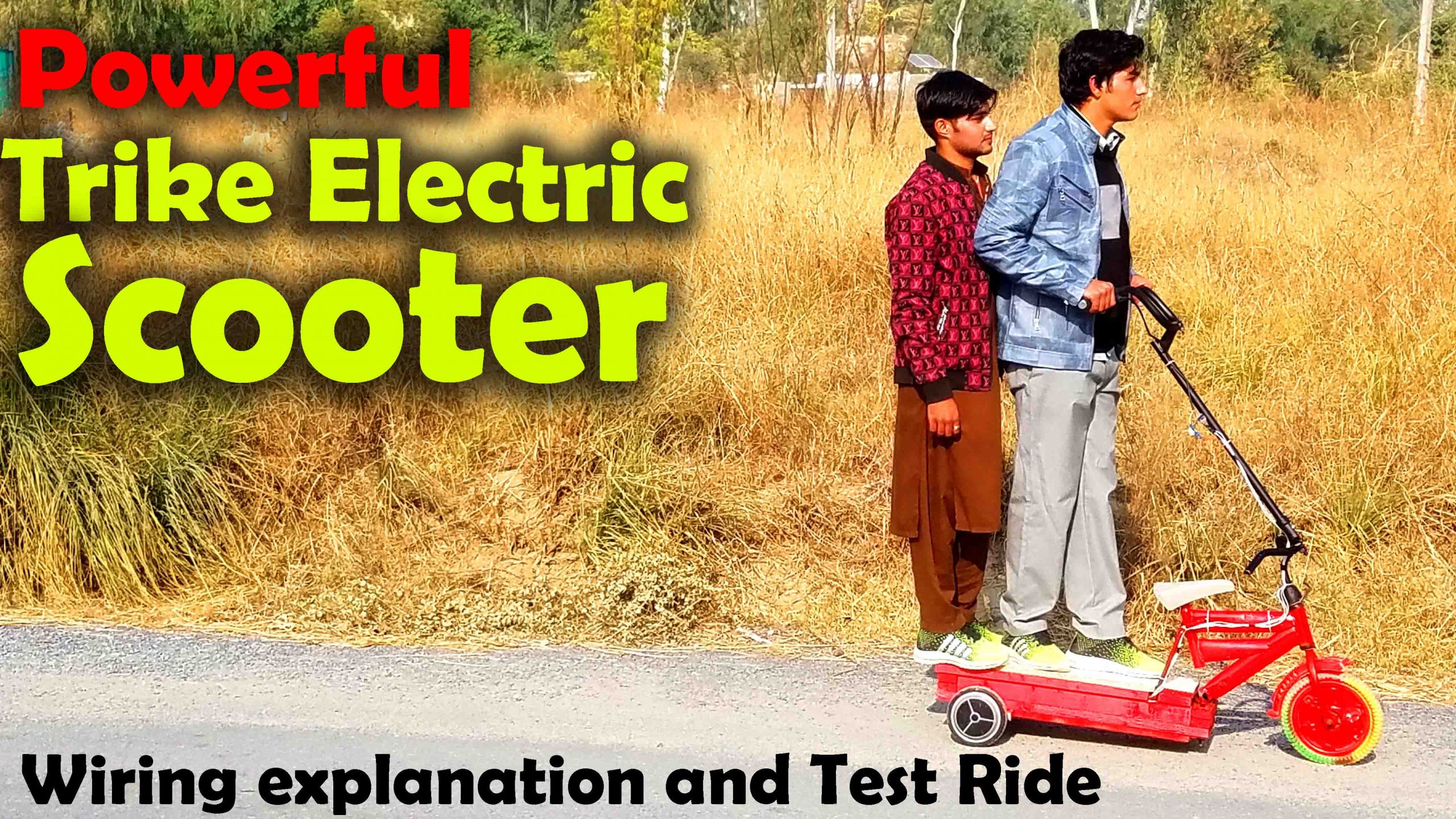 Trike Electric Scooter