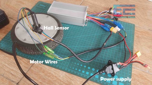 ebike brushless motor controller