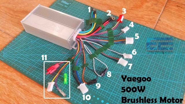 ebike brushless motor controller