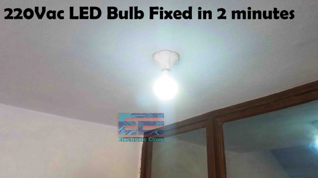 repair led bulb