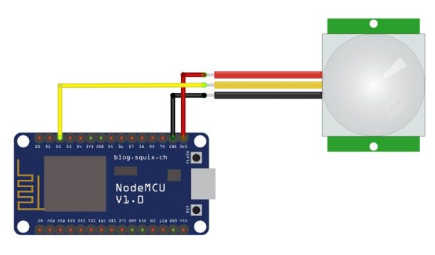 PIR Sensor with ESP8266