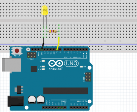 LED with Arduino and raspberry pi