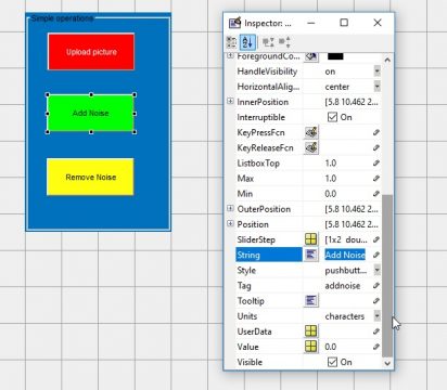 Matlab gui for image processing