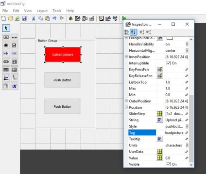 Matlab gui for image processing