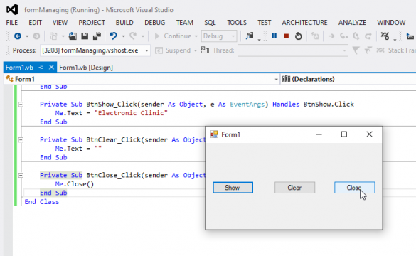 vb.net tutorial form properties