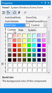 vb.net tutorial form properties