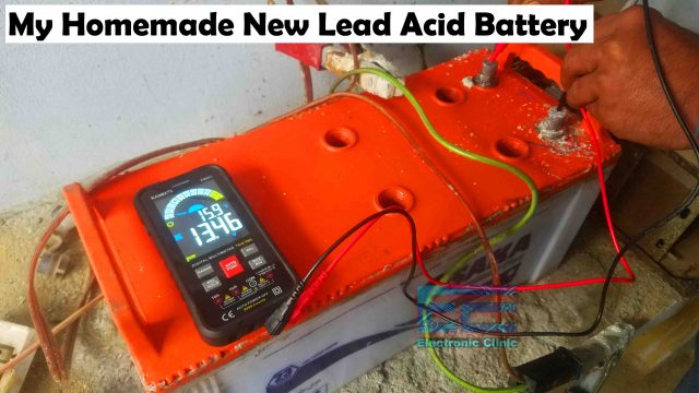 Make New Lead acid battery