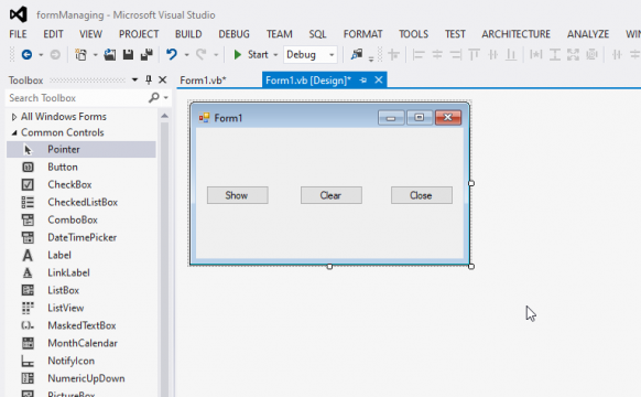 vb.net tutorial form properties