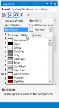 vb.net tutorial form properties