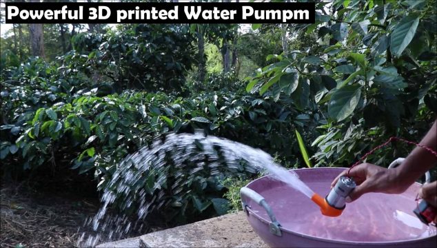 3d printed water pump