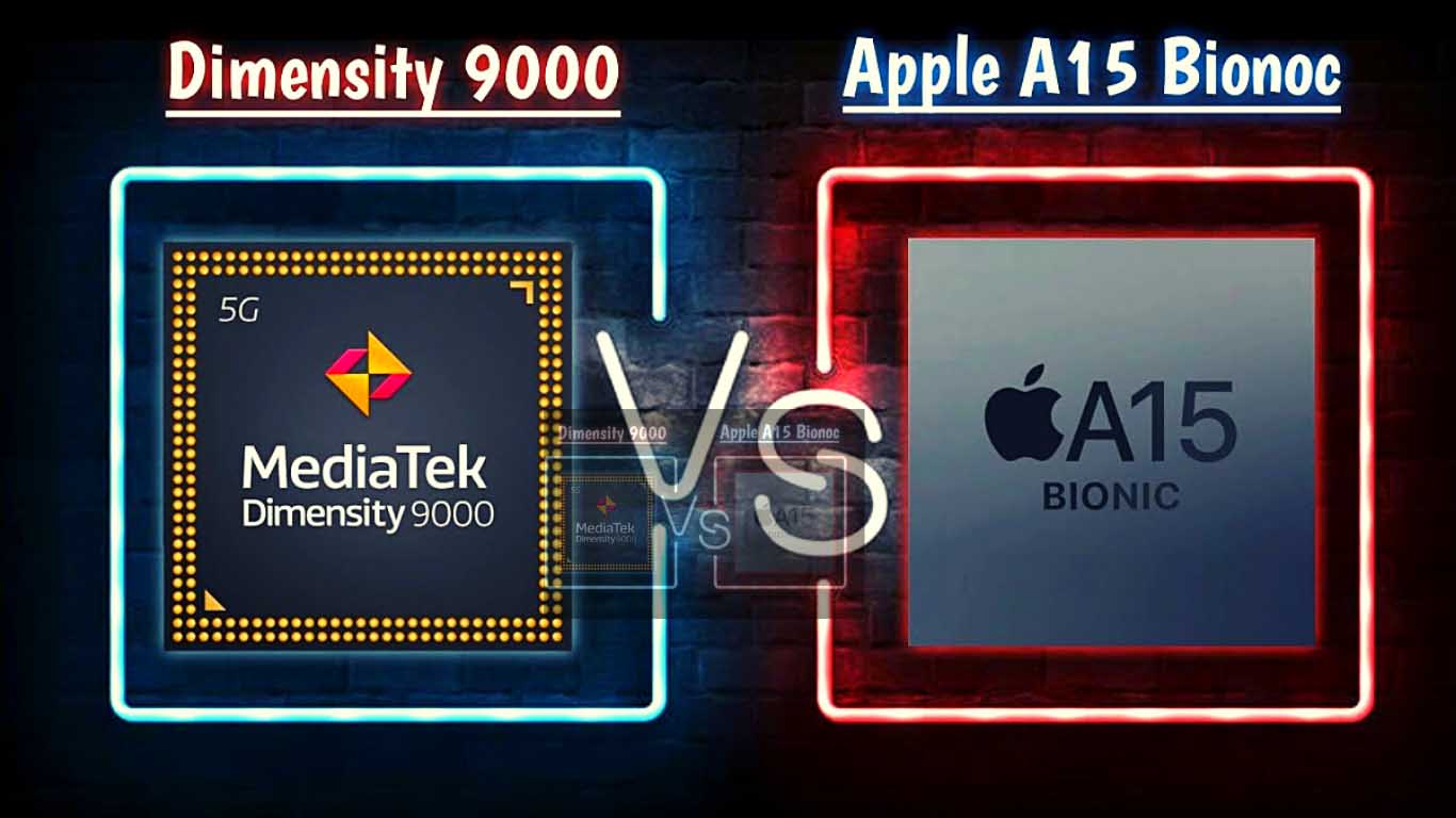 Dimensity 9000 Vs Apple A15 Bionic