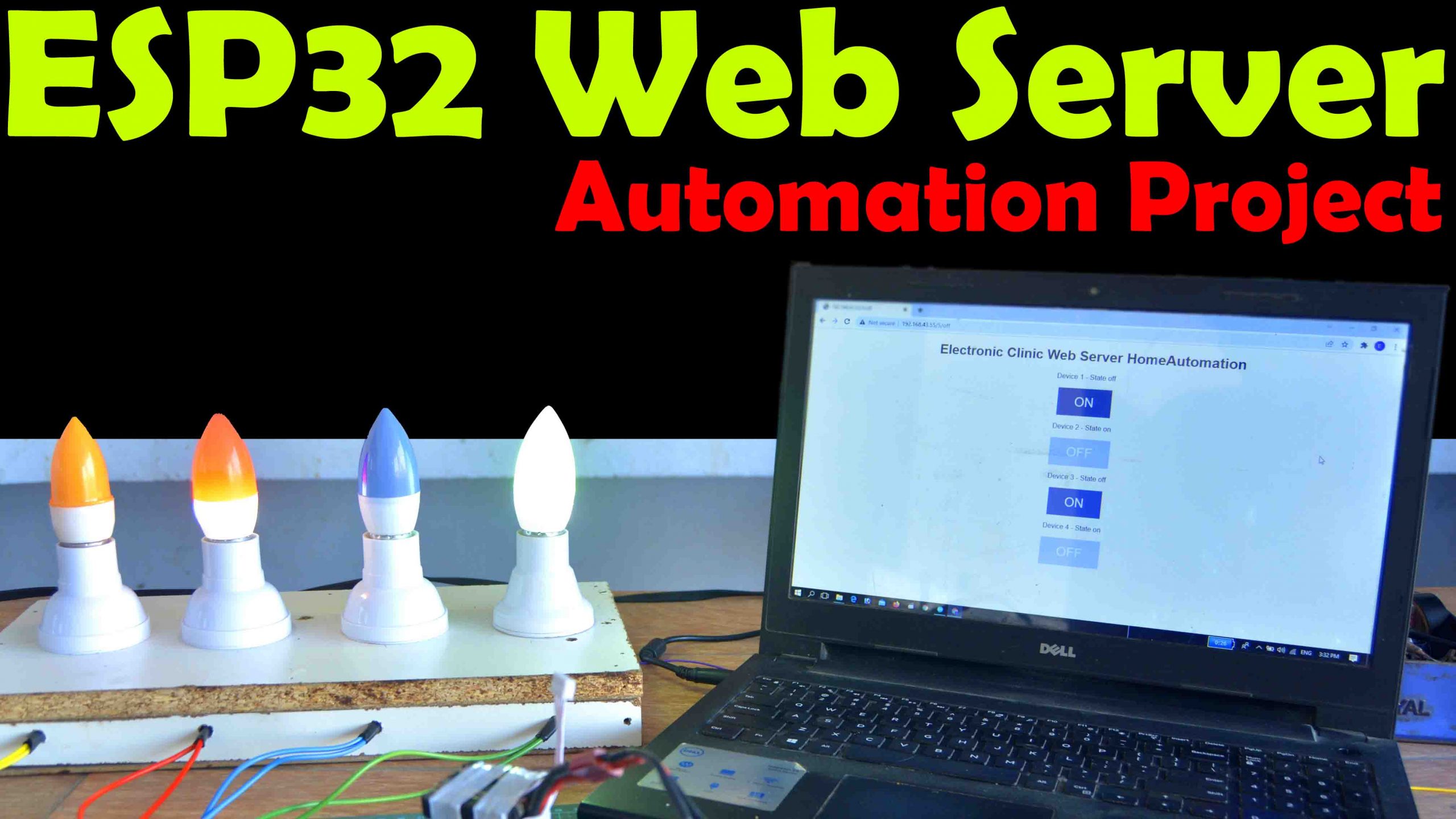 ESP32 Web server