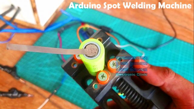 Automatic spot welding machine