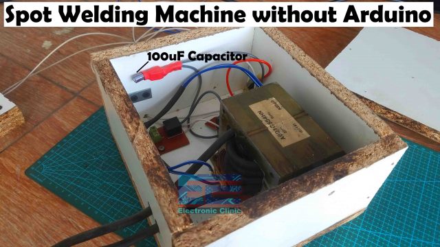Automatic spot welding machine