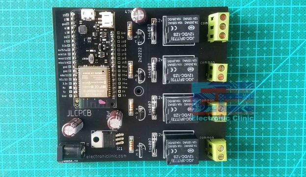 ESP32 Home Automation using IR Remote