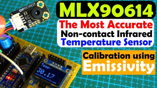 mlx90614 non contact infrared temperature sensor