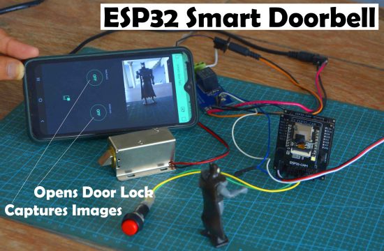 esp32 cam smart doorbell and door lock