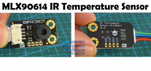 mlx90614 non contact infrared temperature sensor