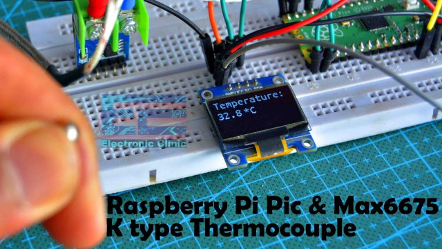 Raspberry Pi Pico and MAX6675
