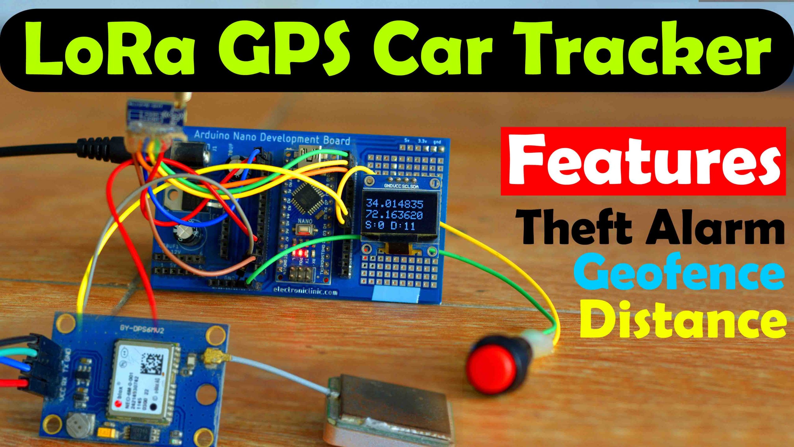 Arduino LoRa GPS Tracker