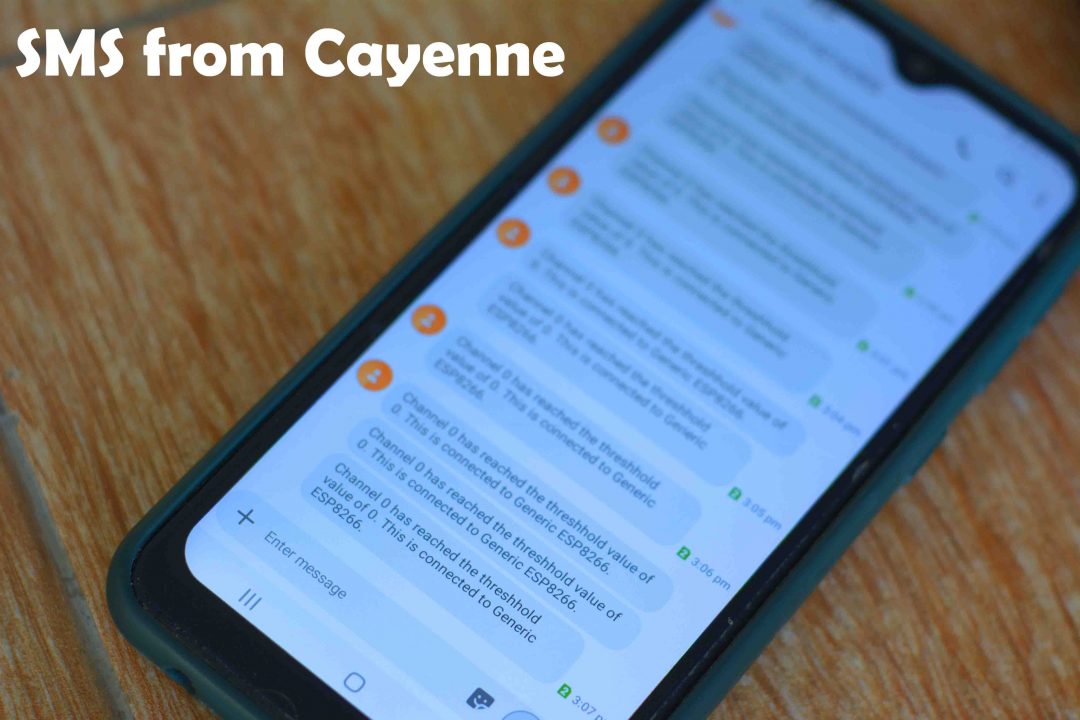 cayenne and ESP8266