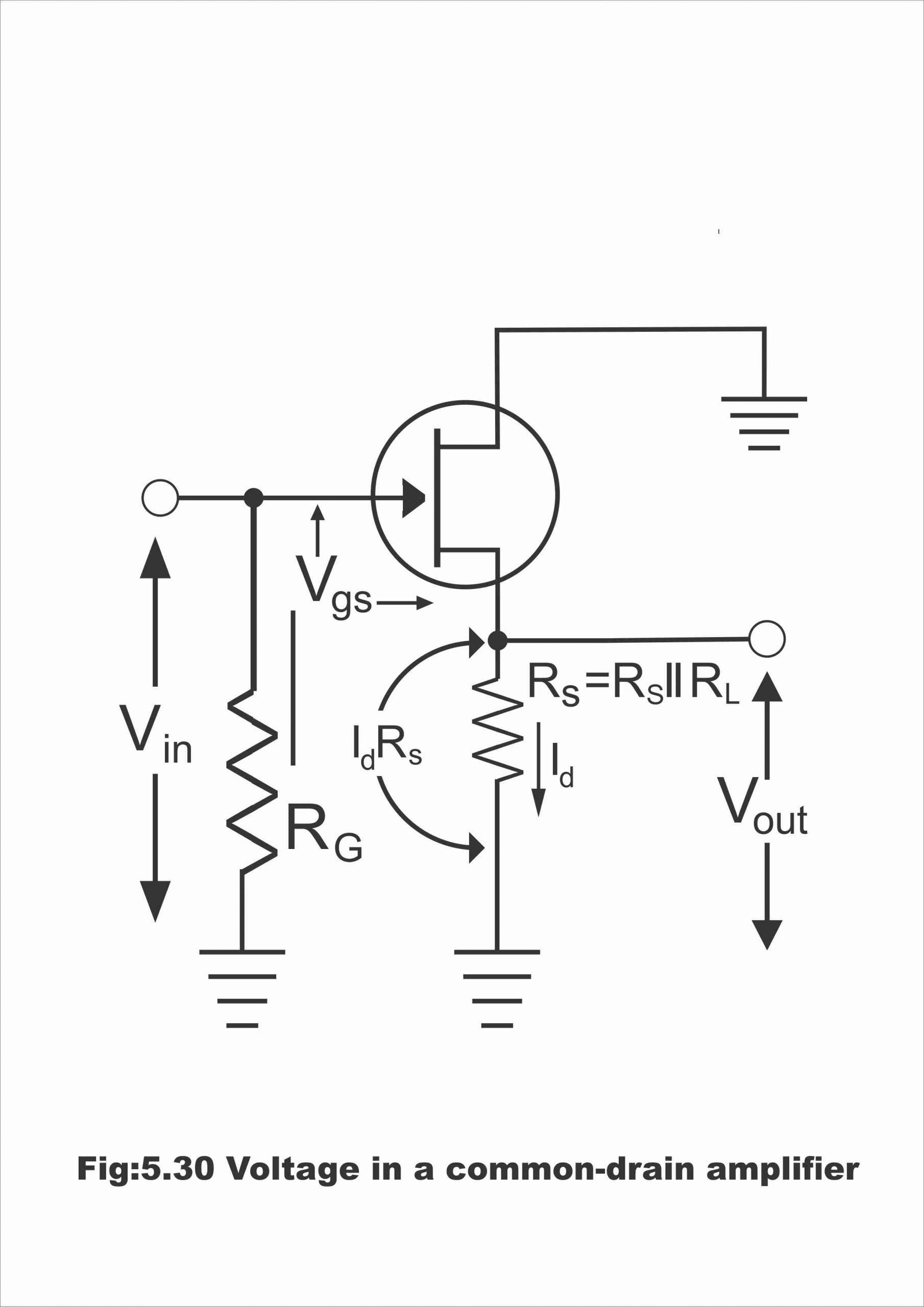 FET as amplifier